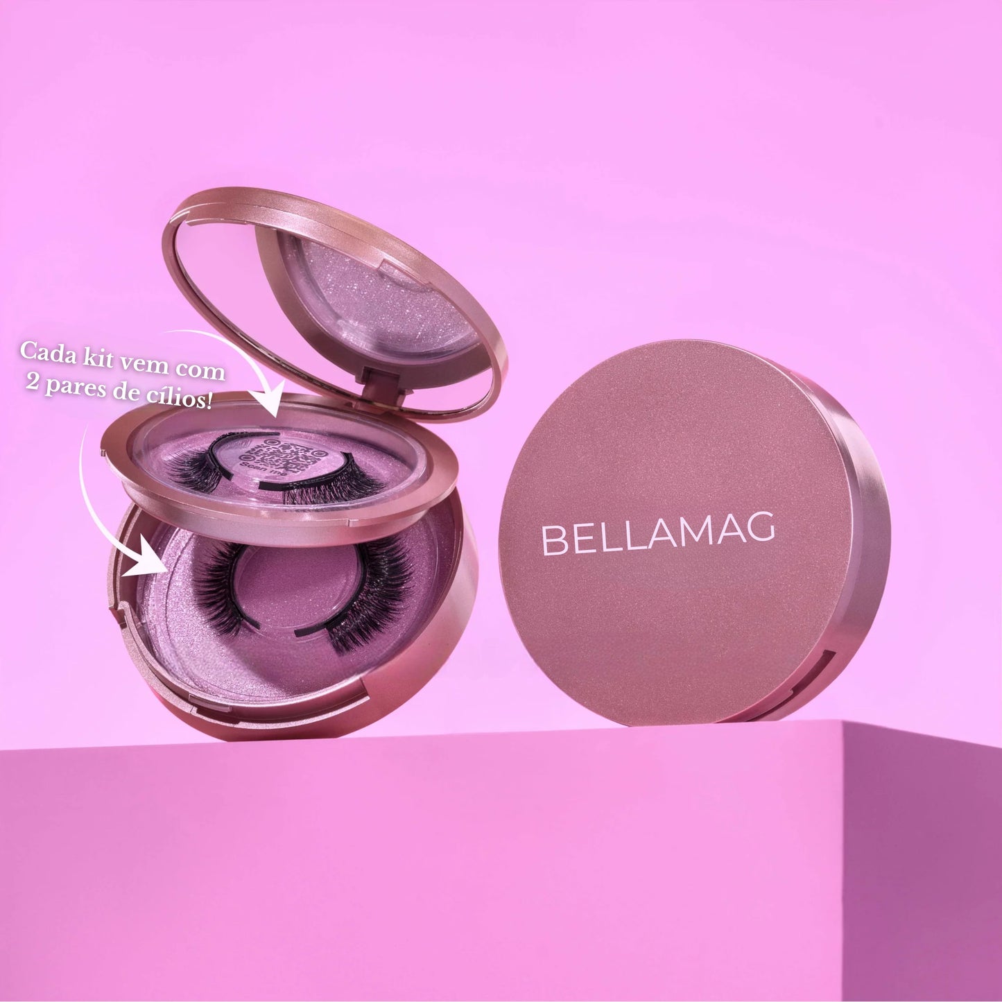 Kit de Cílios Magnéticos Reutilizáveis – BellaMag™