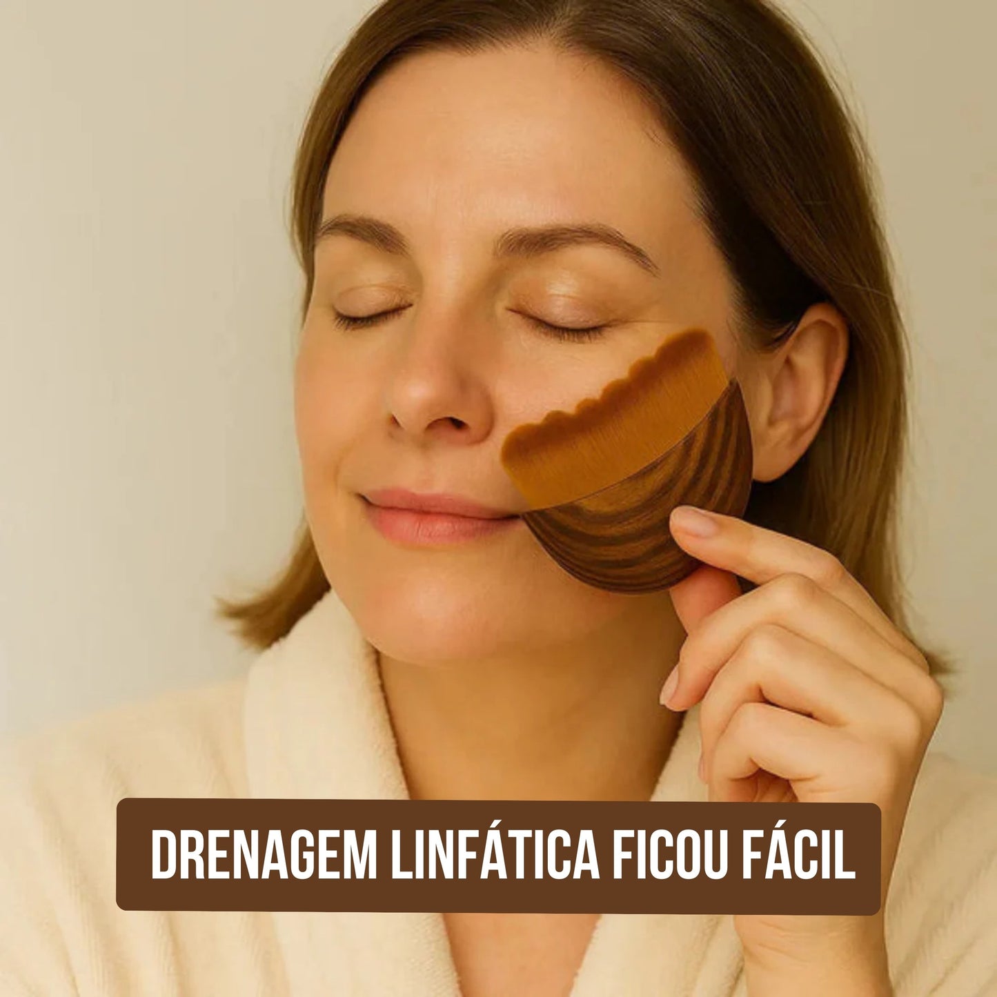 Évora FaceBrush™ - Escova de Drenagem Facial