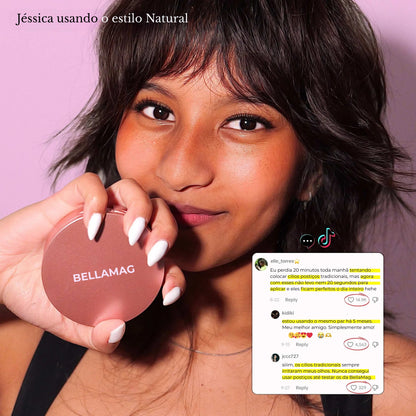 Kit de Cílios Magnéticos Reutilizáveis – BellaMag™